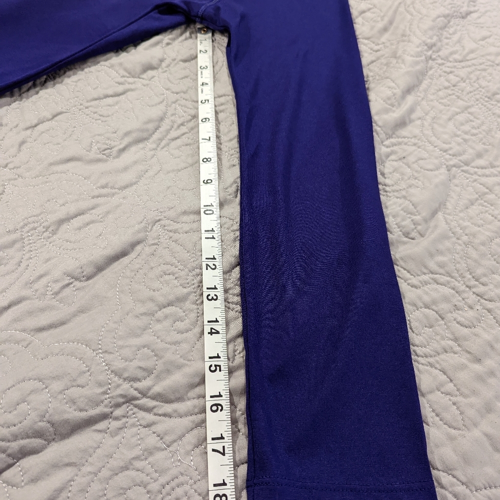 ADIDAS Purple Long Sleeve Shirt - Picture 4 of 9